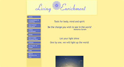 Desktop Screenshot of livingenrichment.com